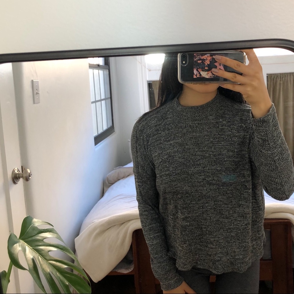 SOLD Grey H&M Long Sleeve Turtleneck